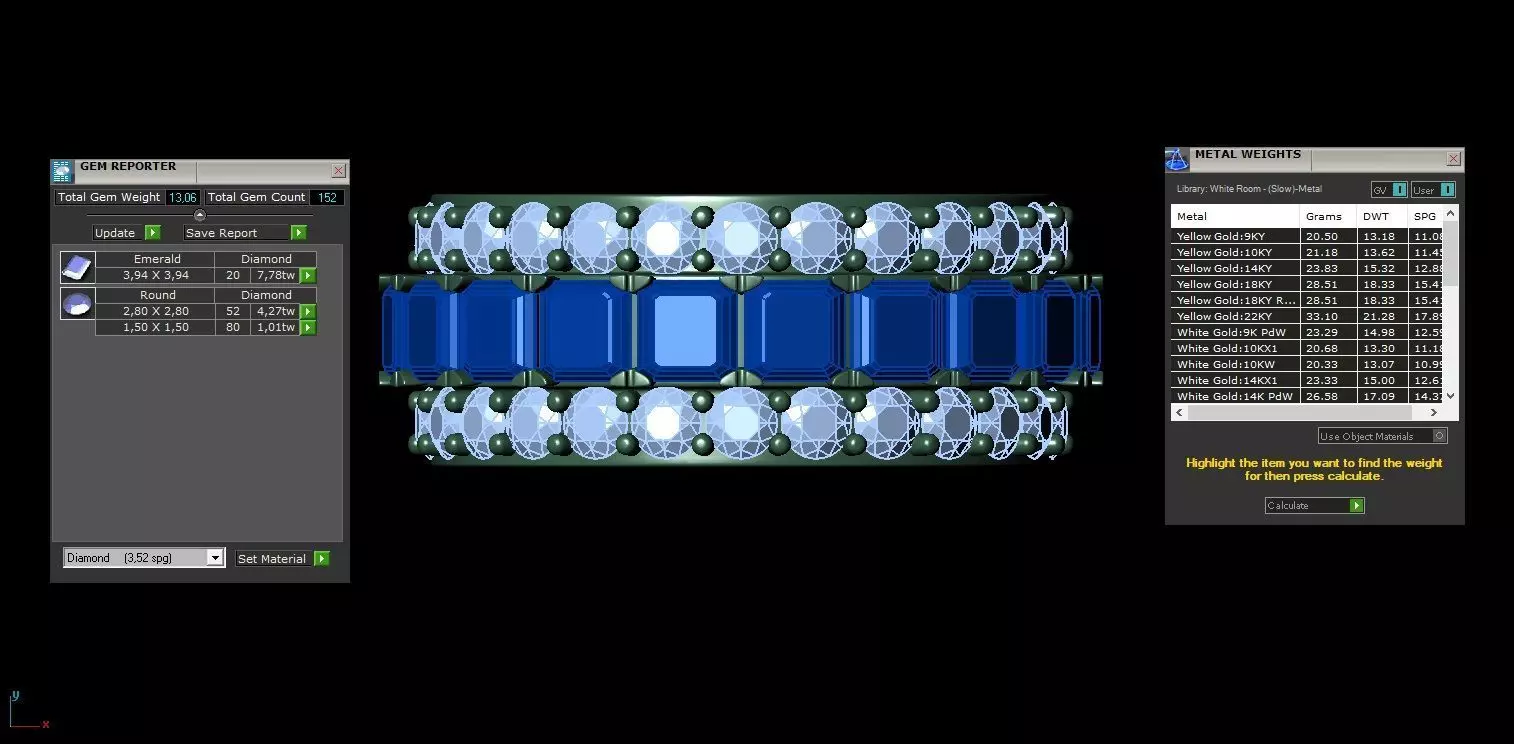 Male Ring 3D print model_1