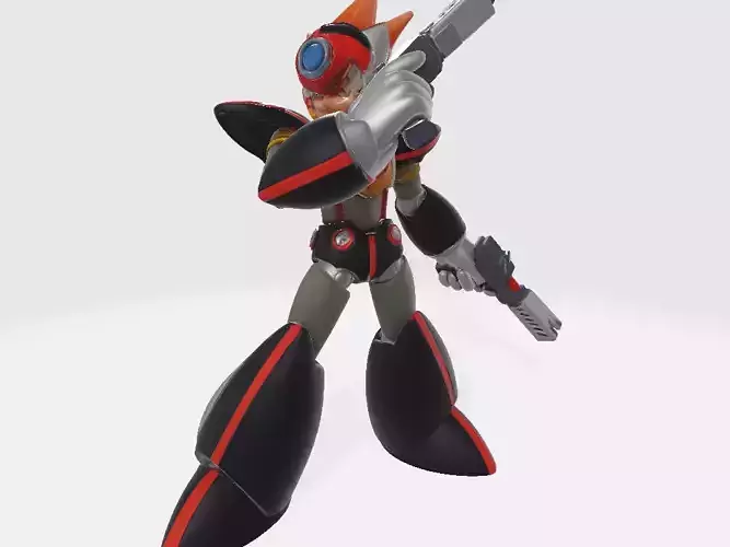 Megam Man X AXL Pose 4