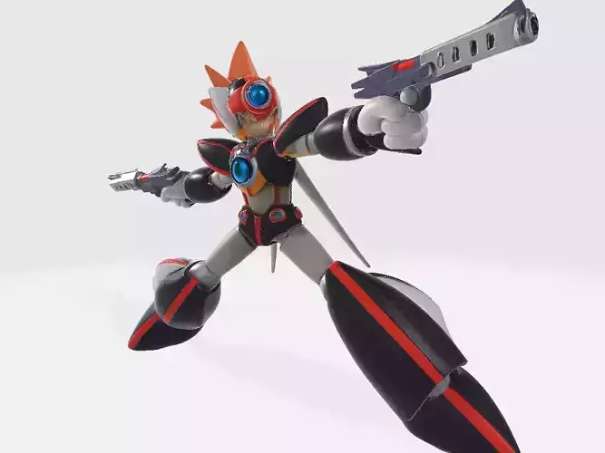 Megam Man X AXL Pose 3