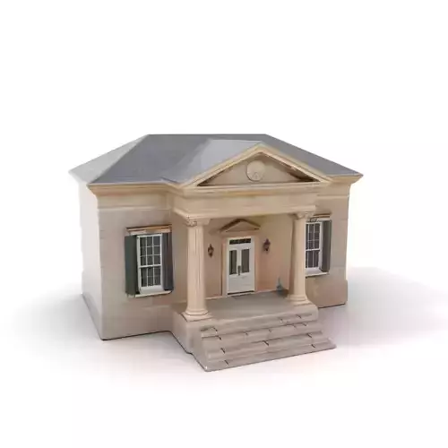Neoclassical Facade model pack