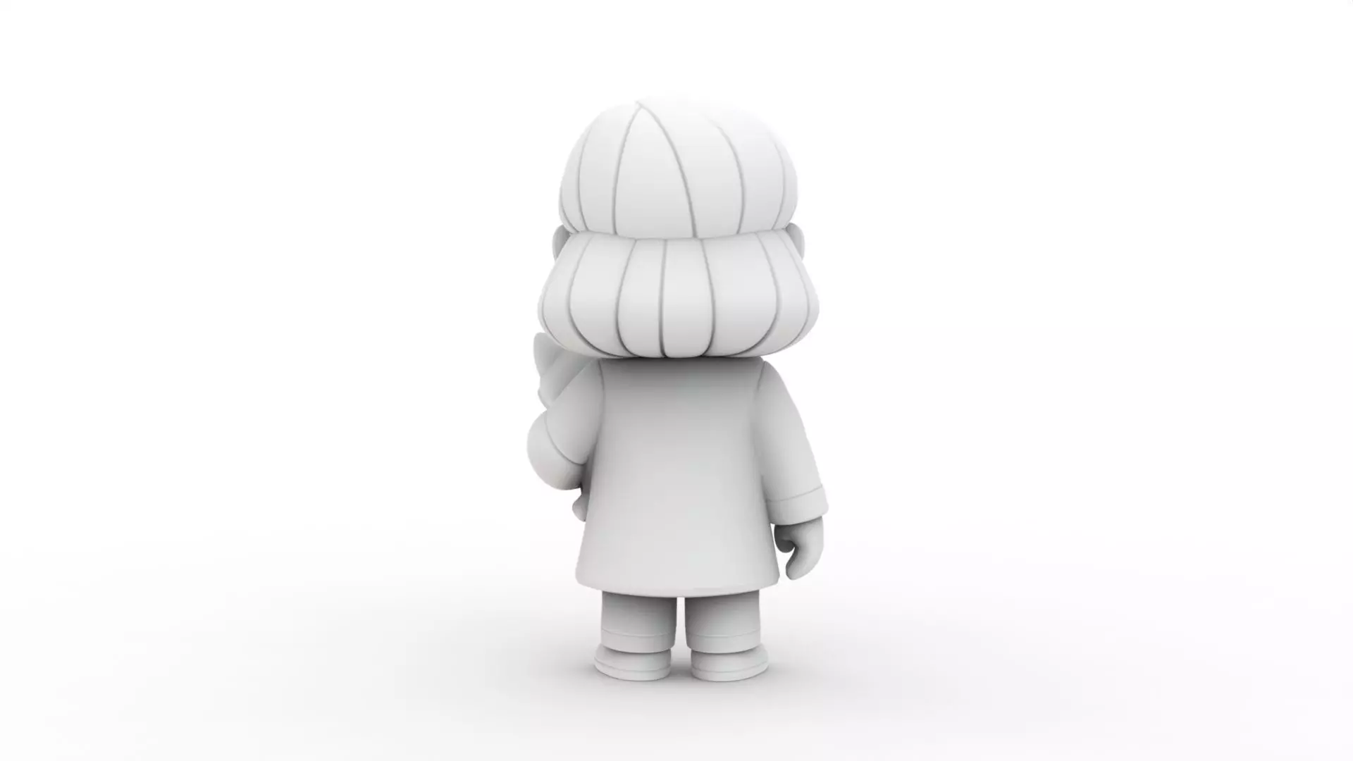 Cartoon Veterinarian 3D Printable 3D print model_4