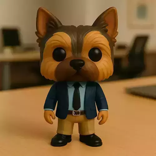 Yorkie Ejecutivo El Pequeno Gigante De La Oficina