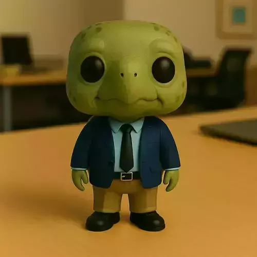 Tortuga Ejecutivo El Mentor Paciente de la Oficina