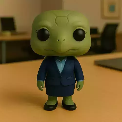 Tortuga Ejecutiva La Consejera Serenidad de la Oficina