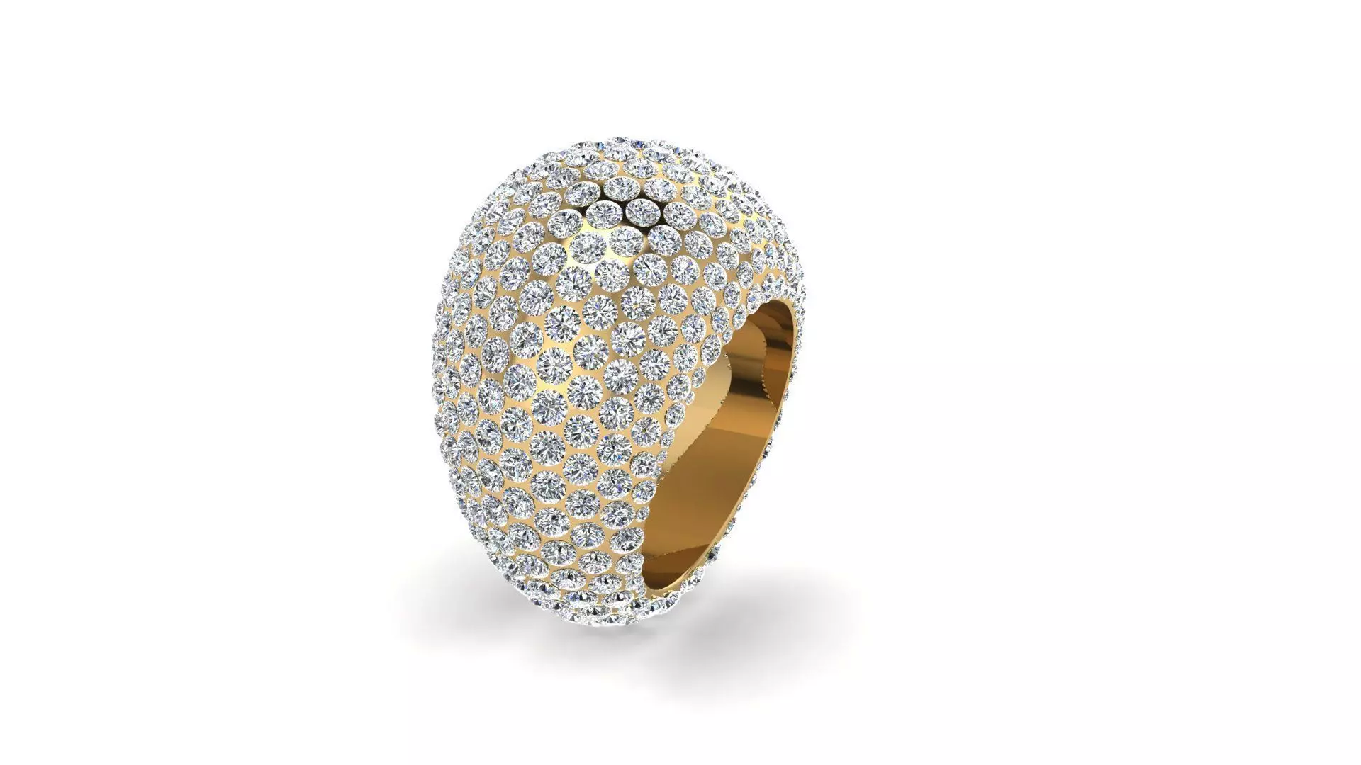 oval ring 3D print model