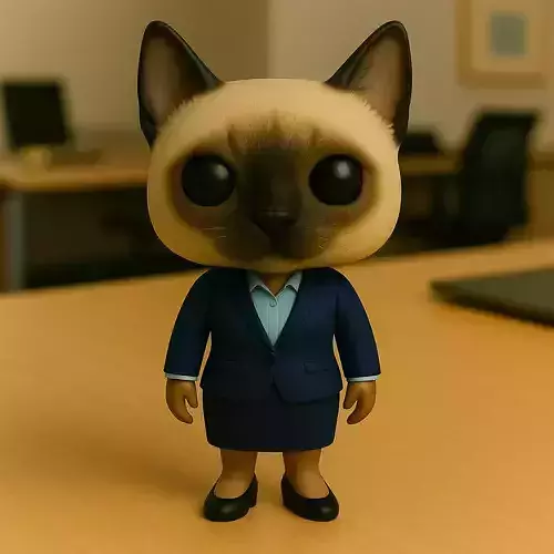 Siames Ejecutiva La Diplomatica Sofisticada de la Oficina