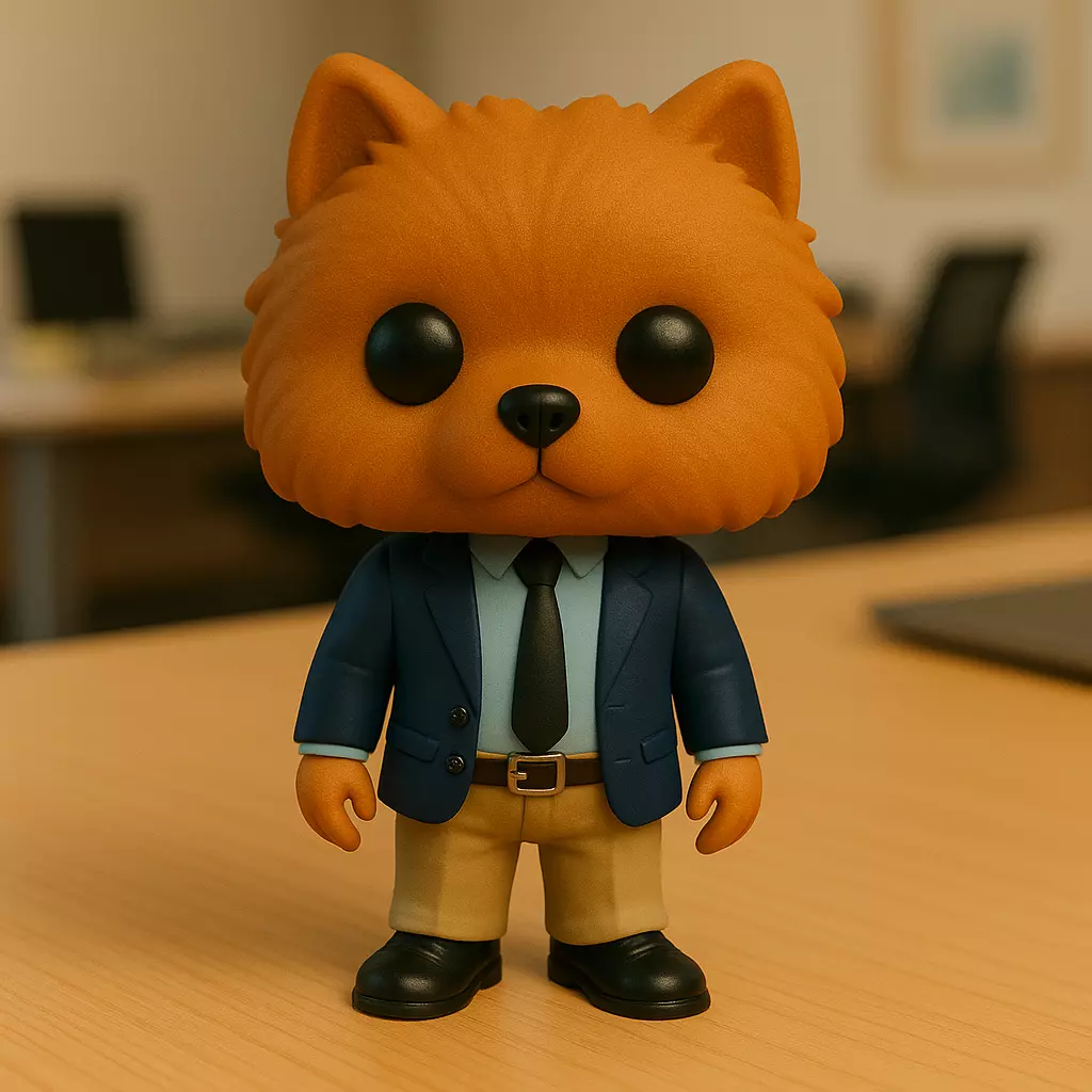 Pomerania Ejecutivo El Dinamico De La Oficina 3D print model
