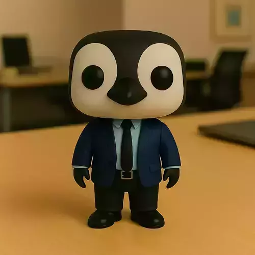 Pinguino Ejecutivo El Estratega Formal de la Oficina