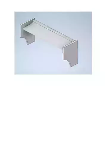 modello 3d modificabile ala posteriore per modellini 