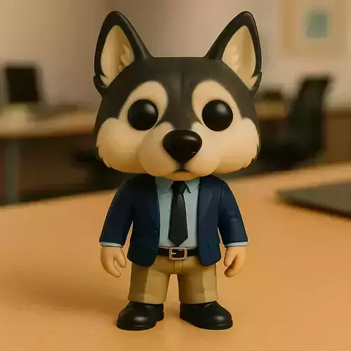 Malamute Ejecutivo El Lider Artico De La Oficina