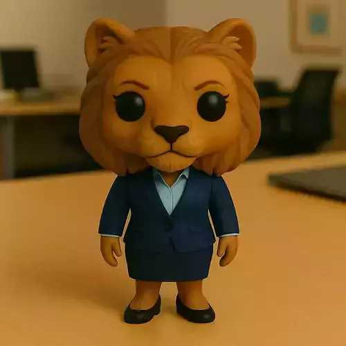 Leona Ejecutiva La Estratega Valiente de la Oficina