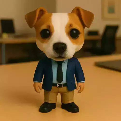 Jack Russell Ejecutivo El Estratega Incansable De La Oficina