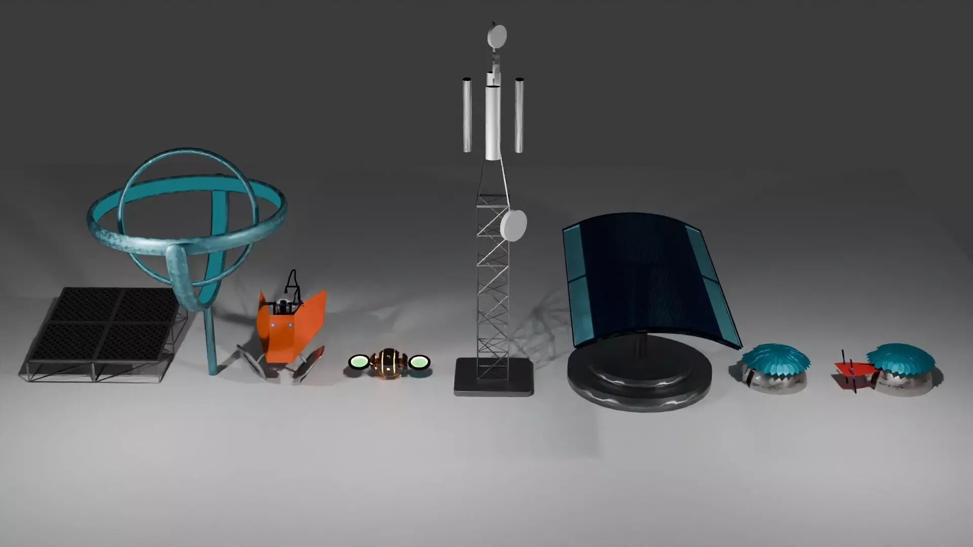 3d assets Free 3D model_0