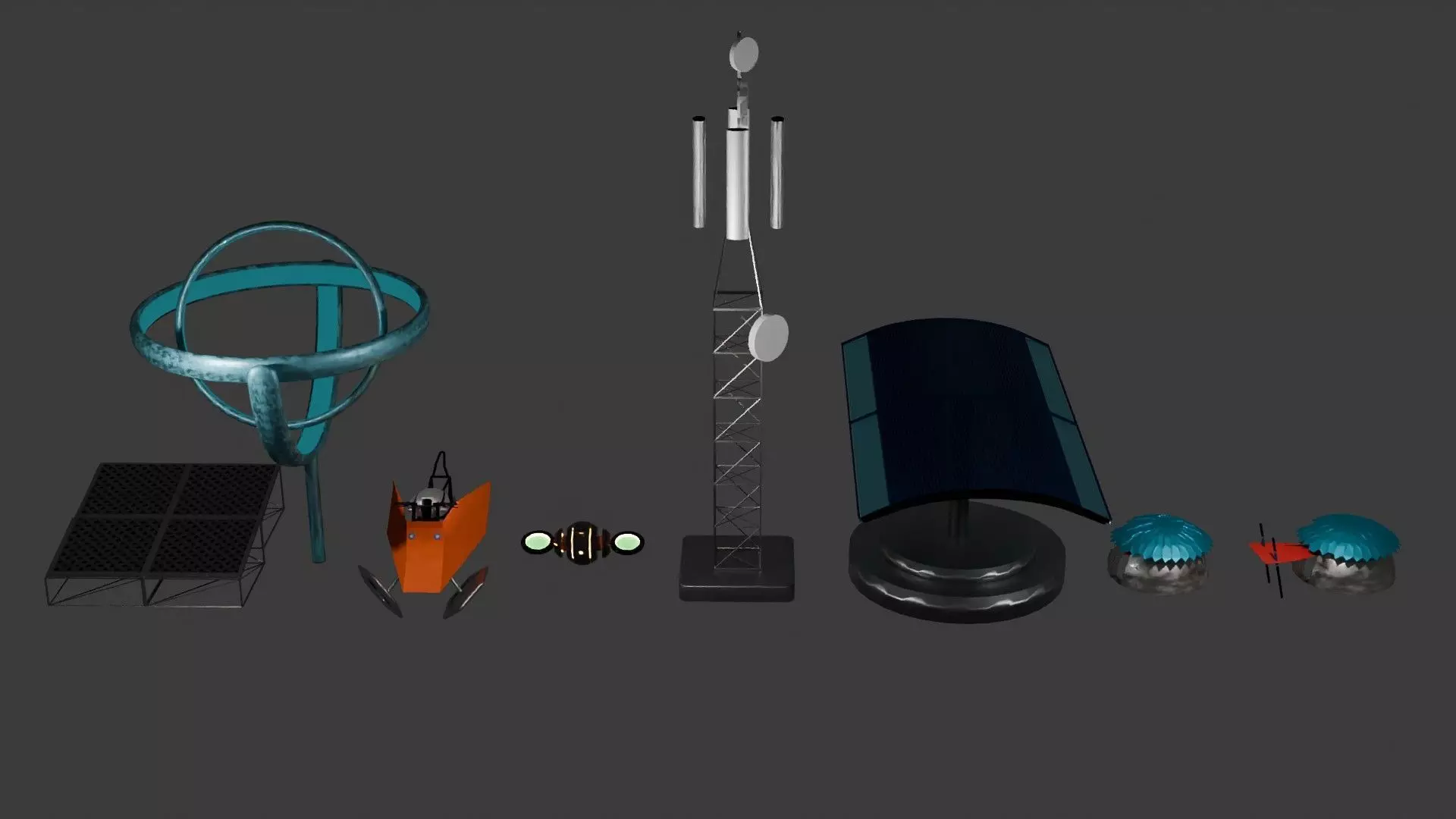 3d assets Free 3D model_11