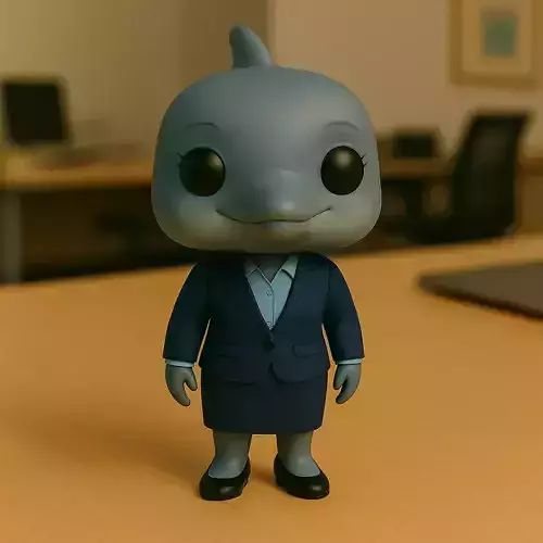 Delfin Ejecutiva La Estratega Carismatica de la Oficina