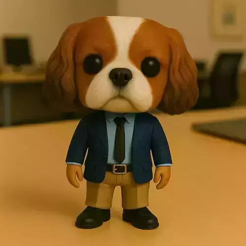 Cavalier Ejecutivo El Caballero Amable De La Oficina