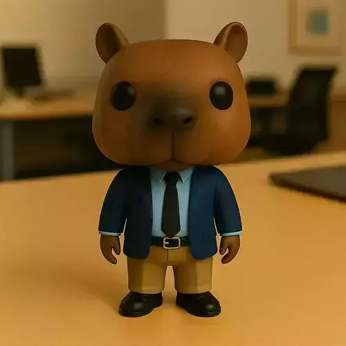 Capibara Ejecutivo El Colaborador Sereno de la Oficina