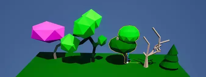 Low Poly Tree Pack