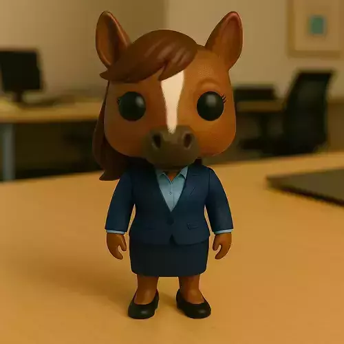 Caballo Ejecutiva La Estratega Tenaz de la Oficina