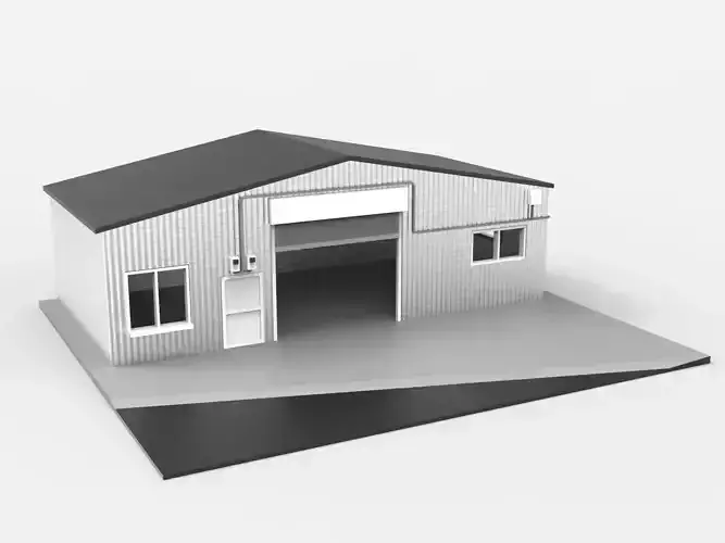 RWB Headquarters - Garage RAUH Welt Begriff - Diorama 1-64