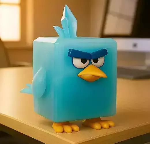 ice bird angry birds 3D print model
