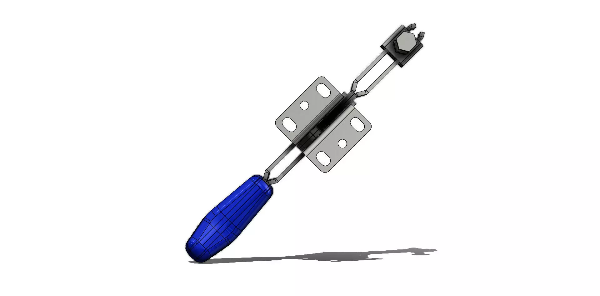 Grampo Kifix KF 712 D Clamp 3D model_23