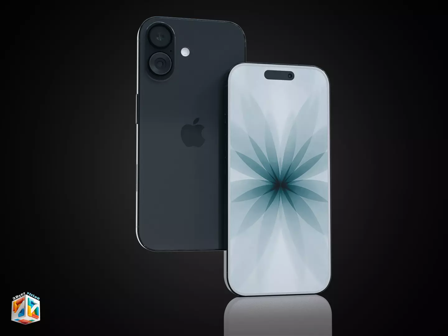 iPhone 17 full 4 Colors Bundle 3D model_4