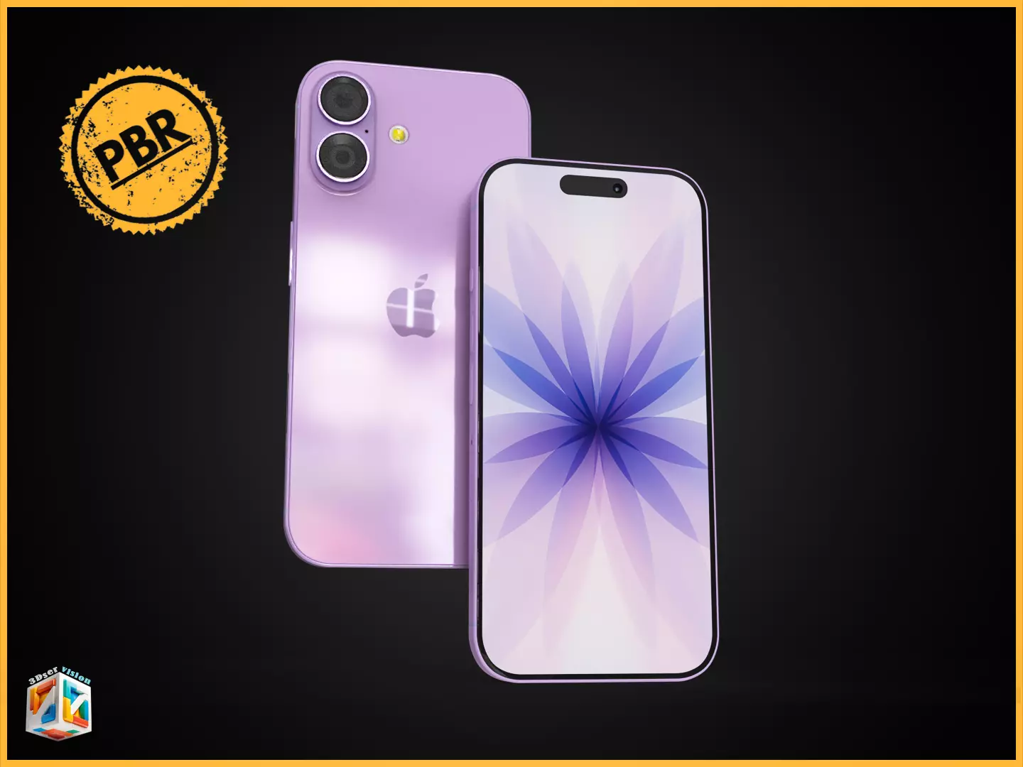 iPhone 17 full 4 Colors Bundle 3D model_18