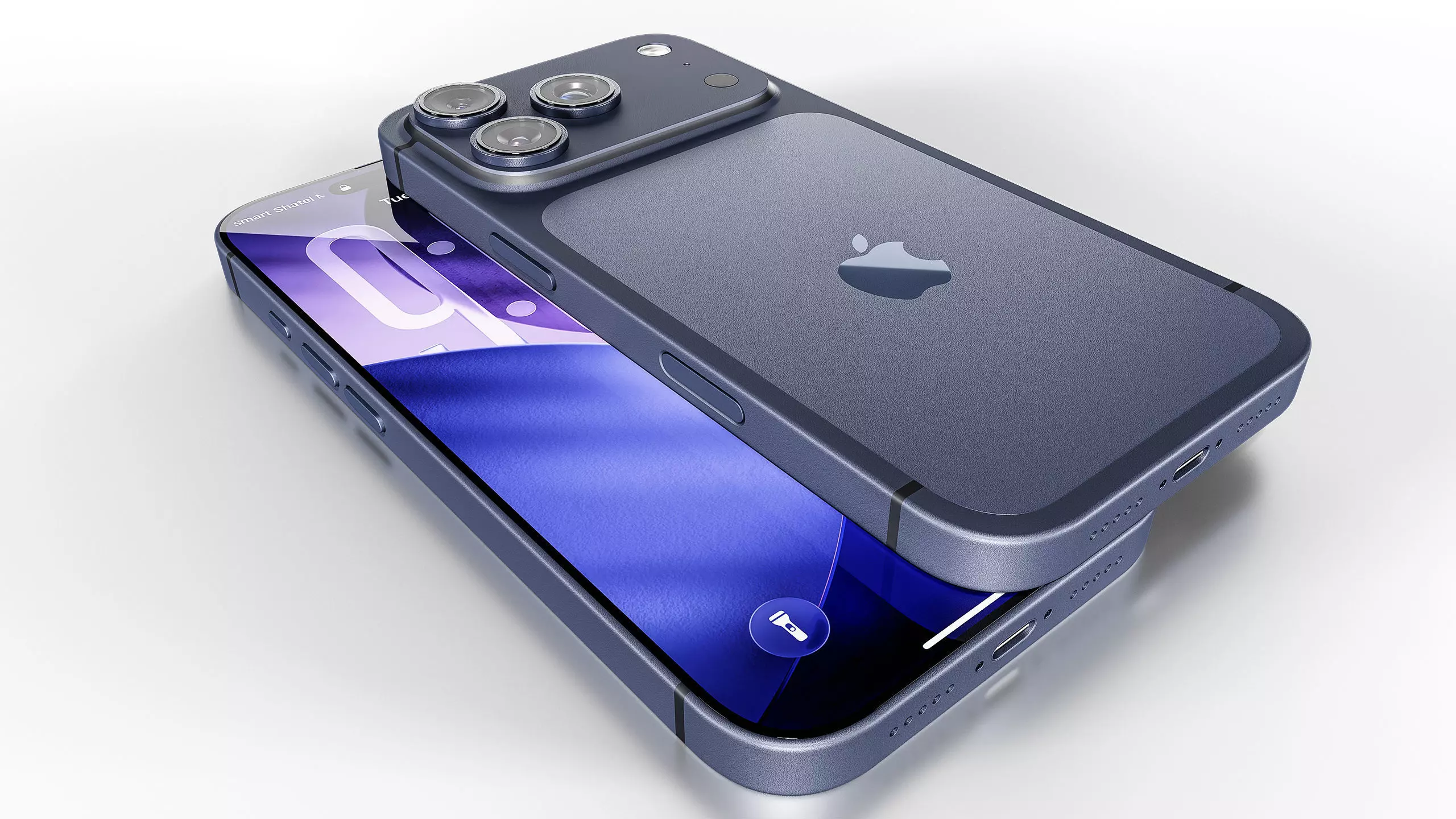 Apple iPhone 17 Pro All Colors 3D Model Collection_24