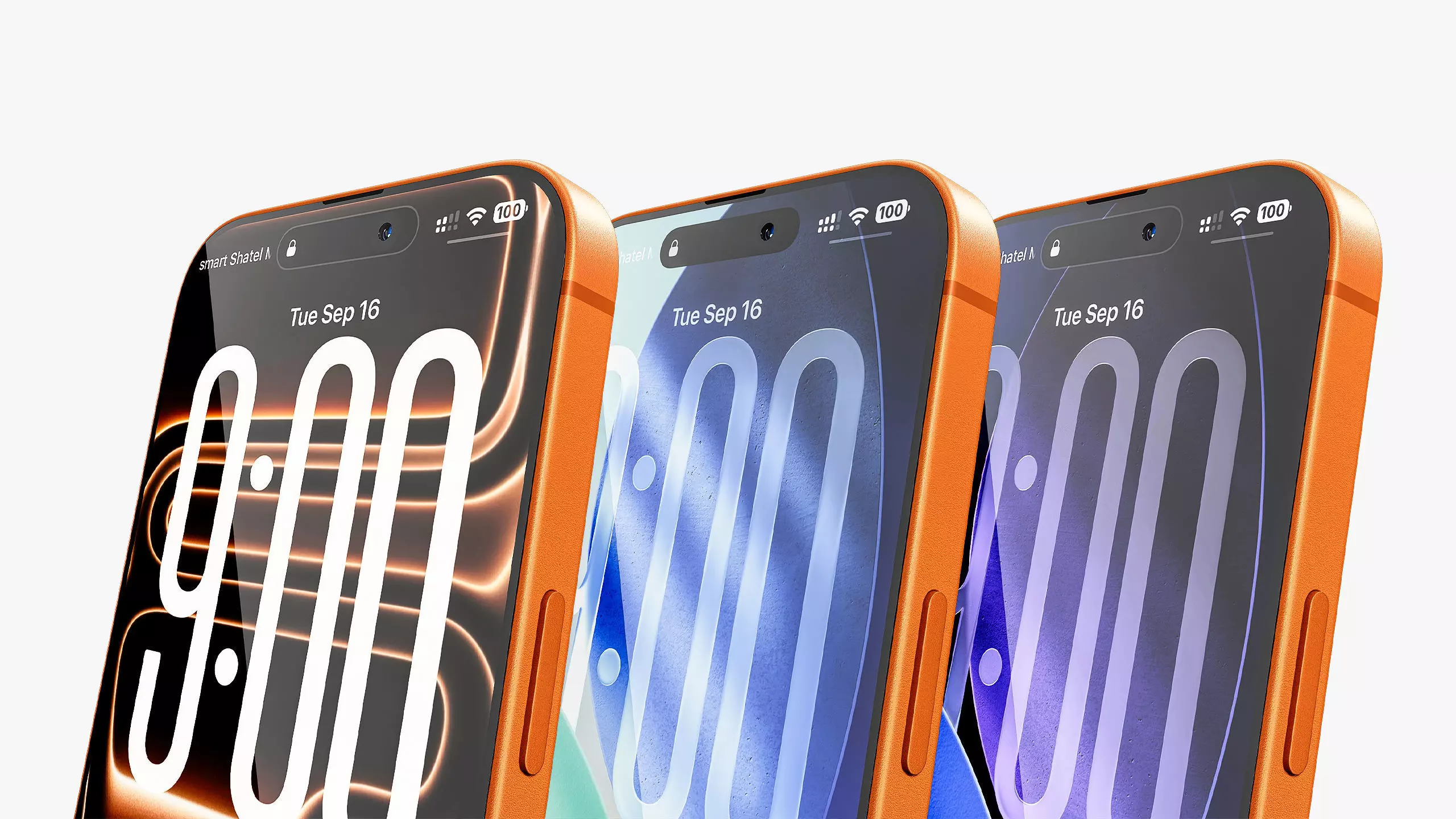 Apple iPhone 17 Pro All Colors 3D Model Collection_11