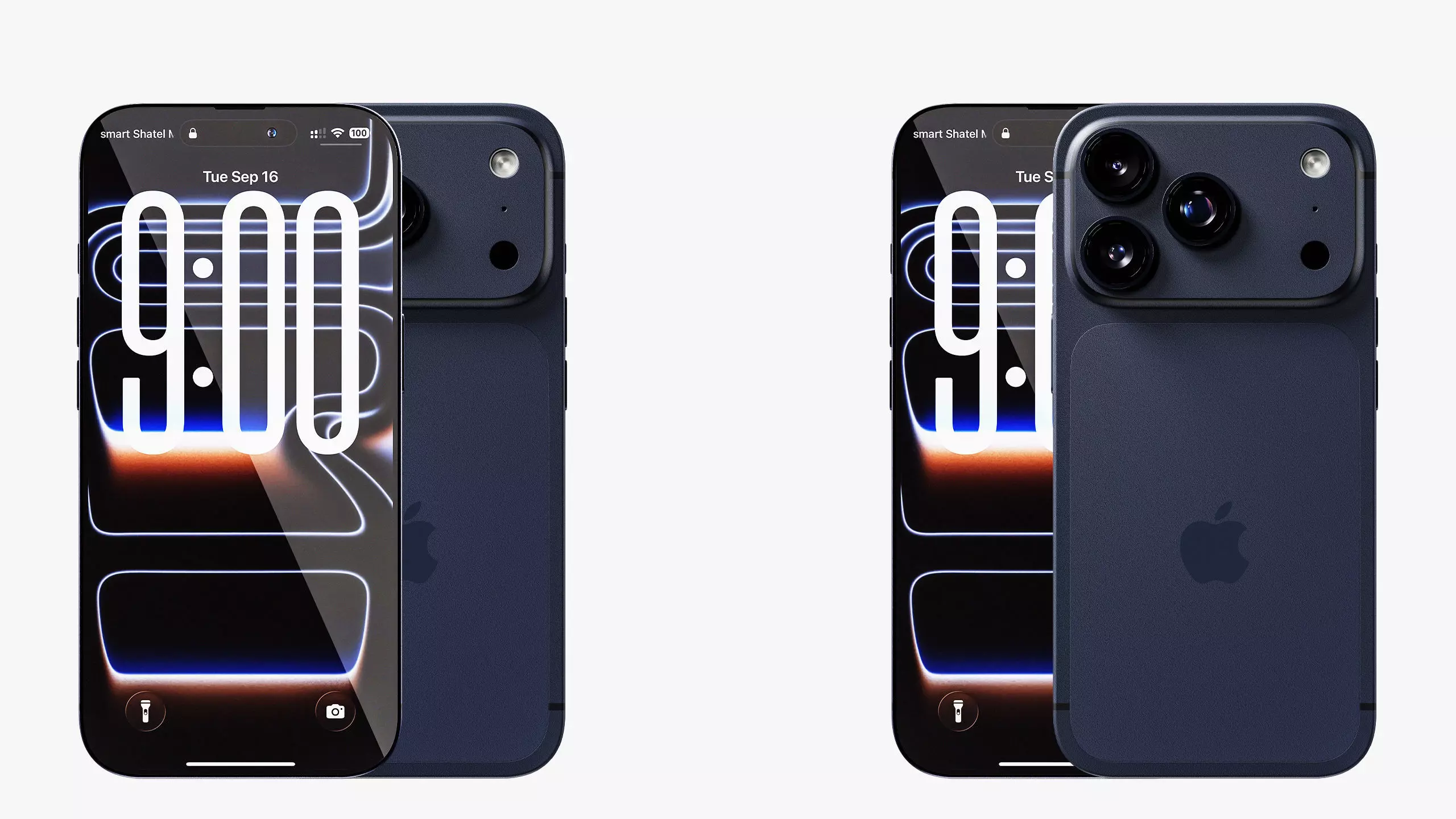 Apple iPhone 17 Pro All Colors 3D Model Collection_9