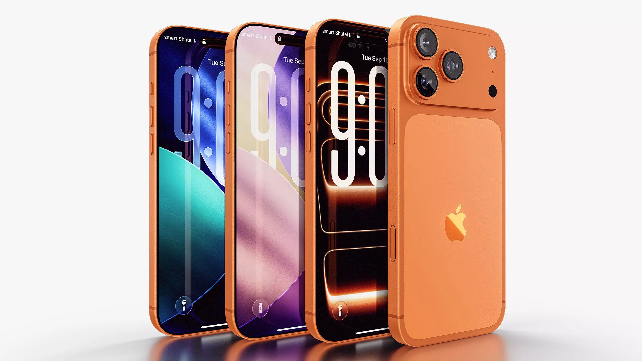 Apple iPhone 17 Pro Max All Colors 3D Model Collection_2