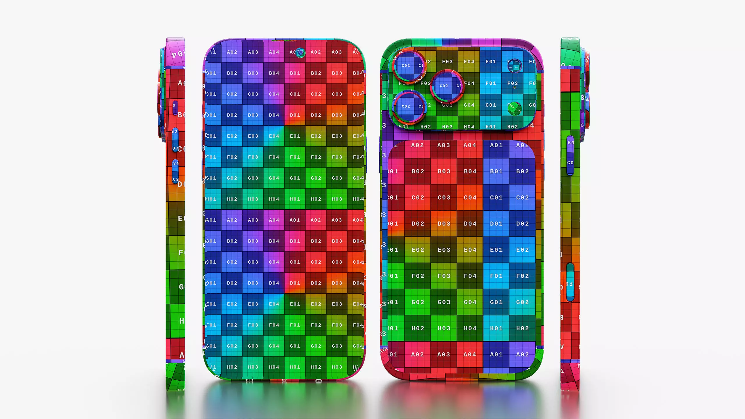 Apple iPhone 17 Pro Max All Colors 3D Model Collection_26