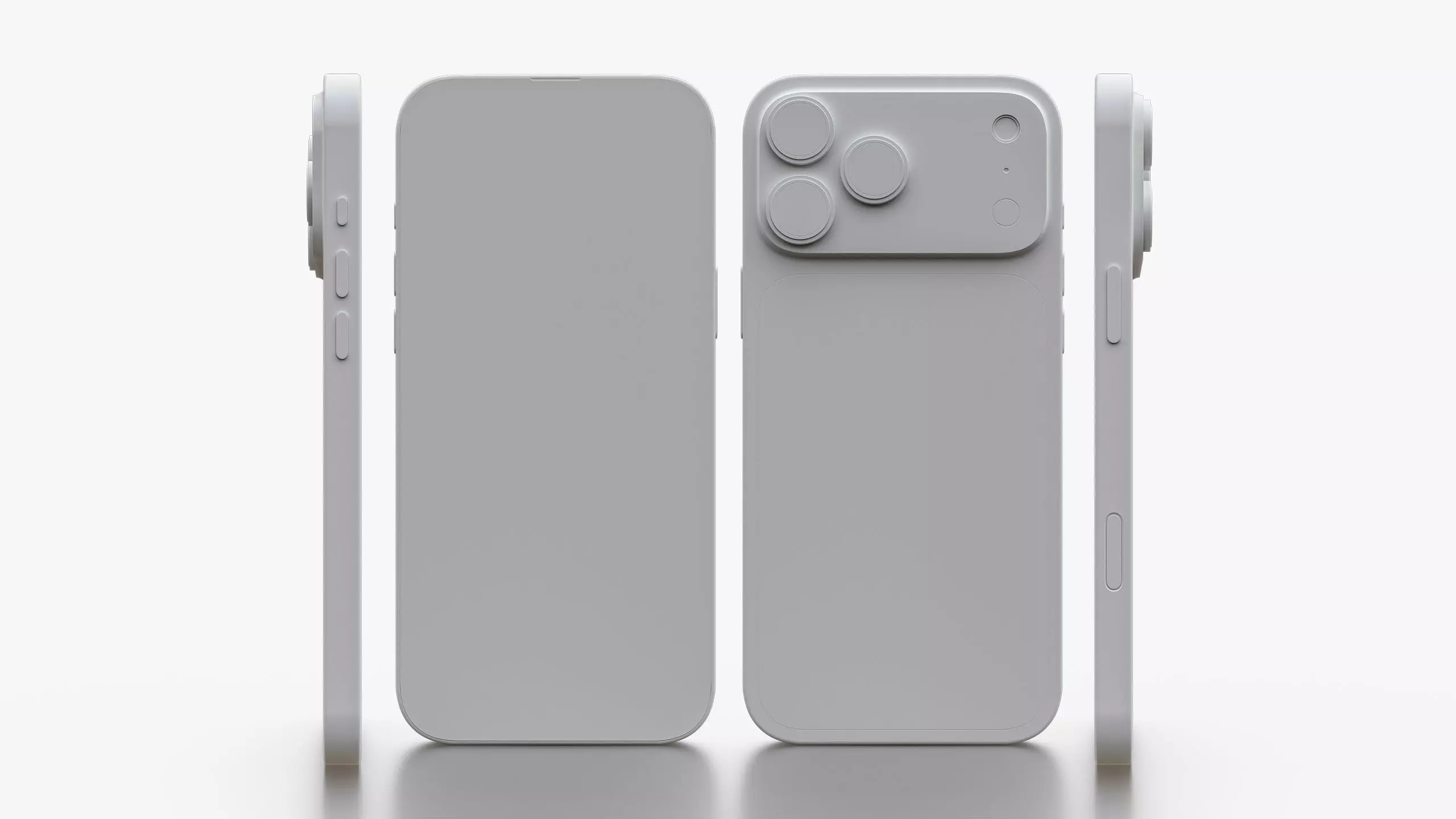 Apple iPhone 17 Pro Max All Colors 3D Model Collection_25