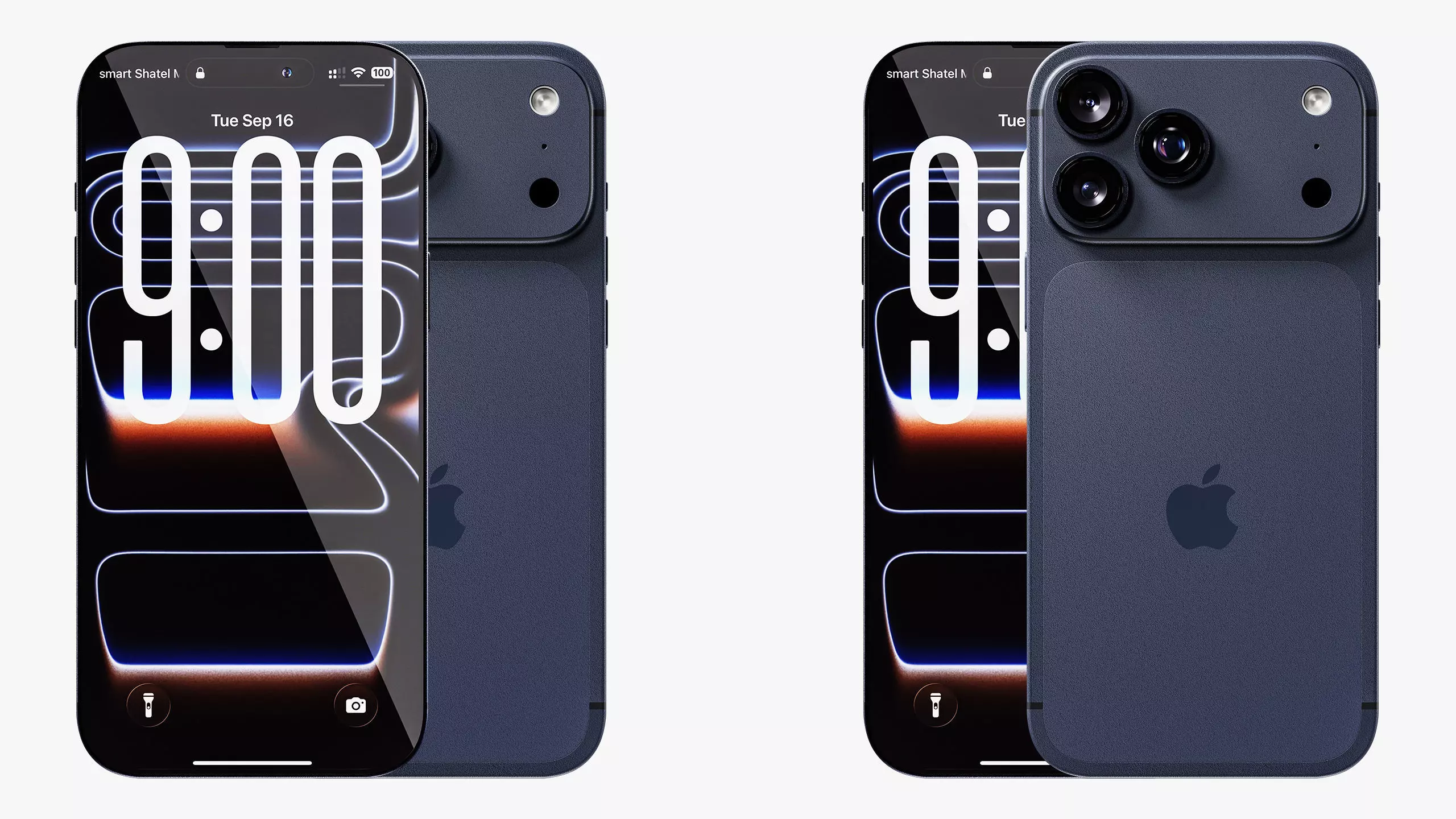 Apple iPhone 17 Pro Max All Colors 3D Model Collection_9