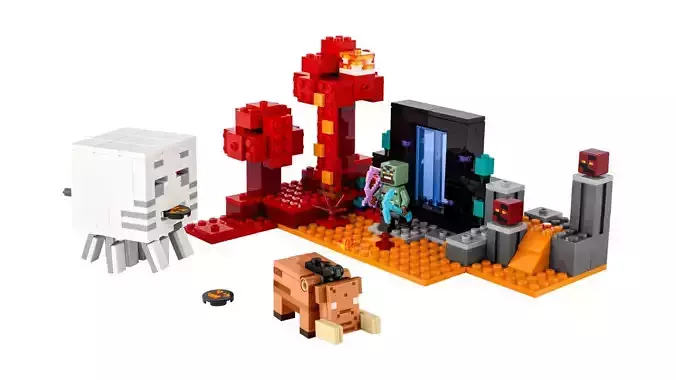 TwindBricks3D - 21255 The Nether Portal Ambush