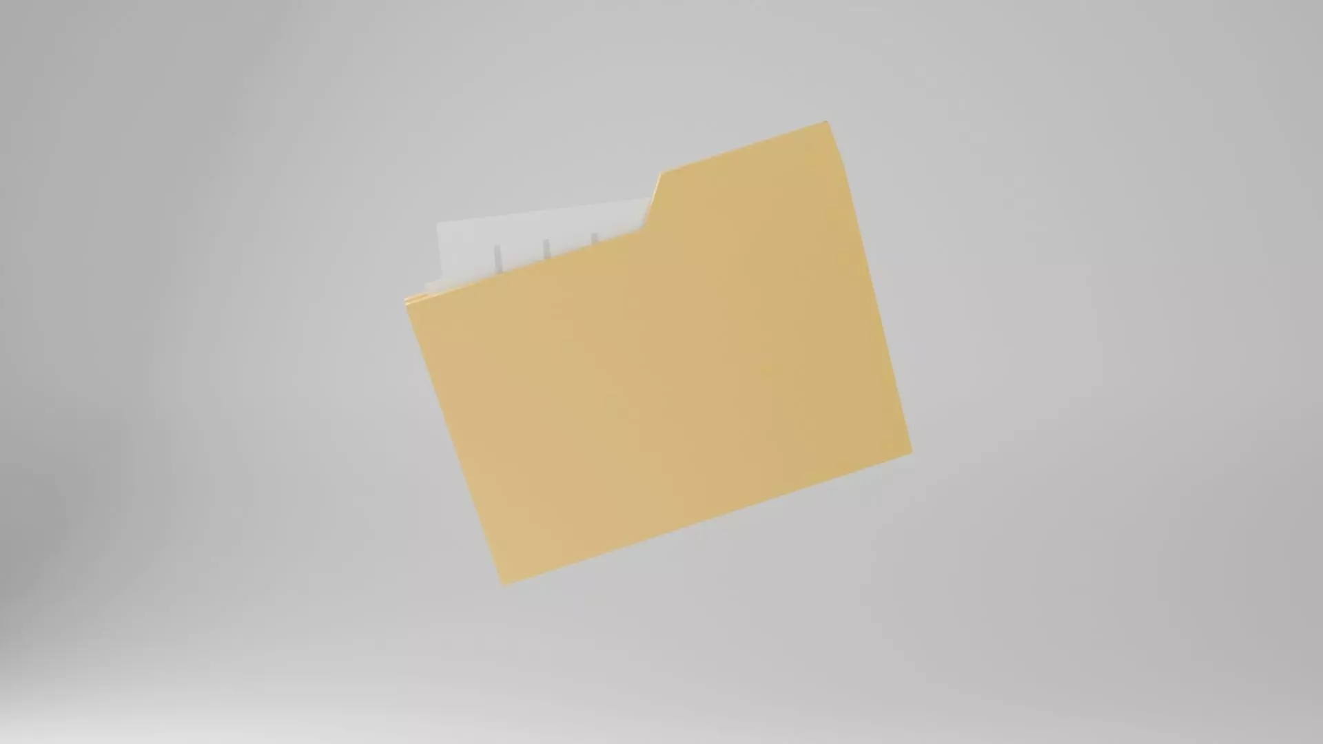 Folder Icon  3D model_2
