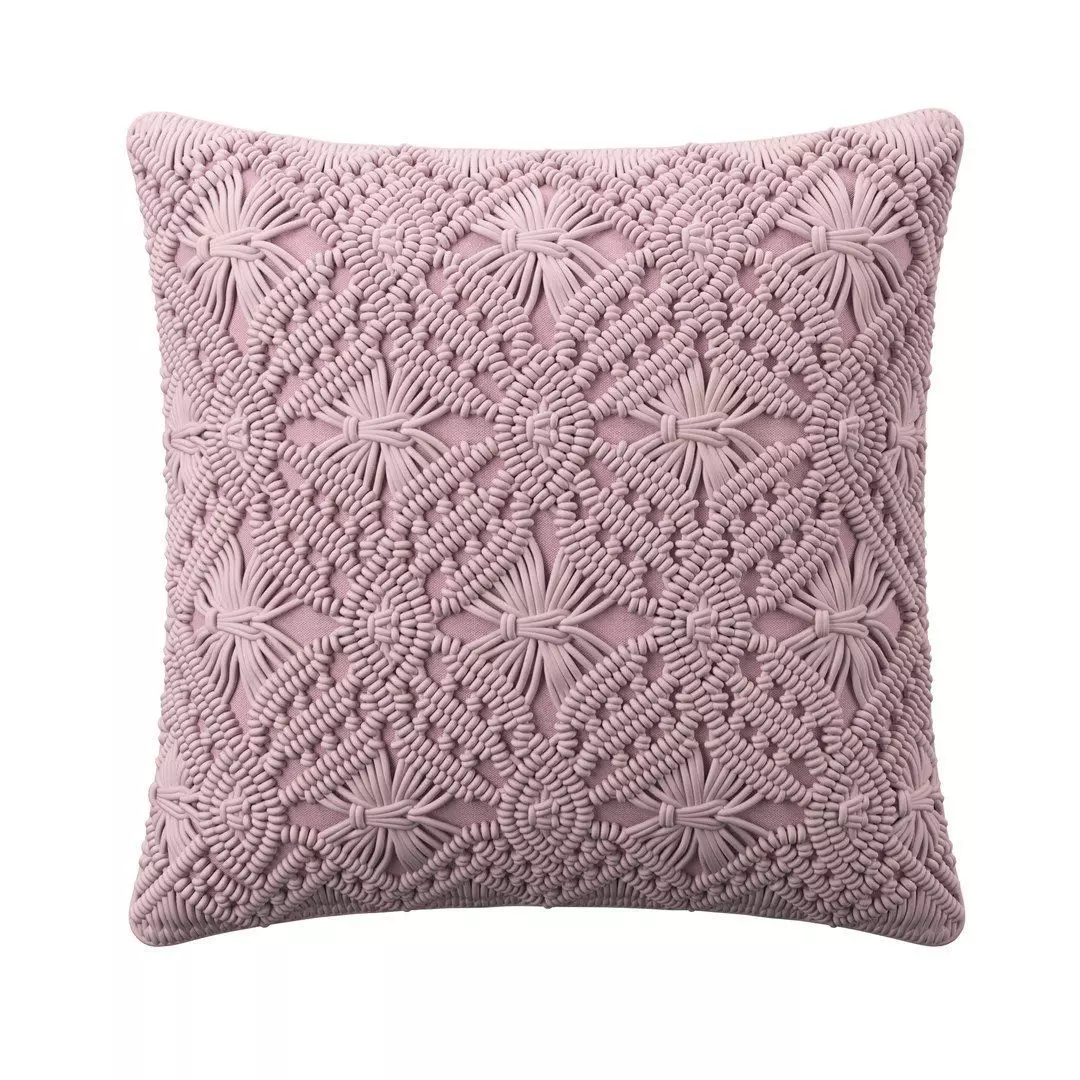 Decorative Cushions Esenkoy Cotton Geometric Pattern 3D model_2