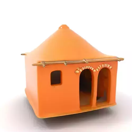 Adobe Hut Housing model pack