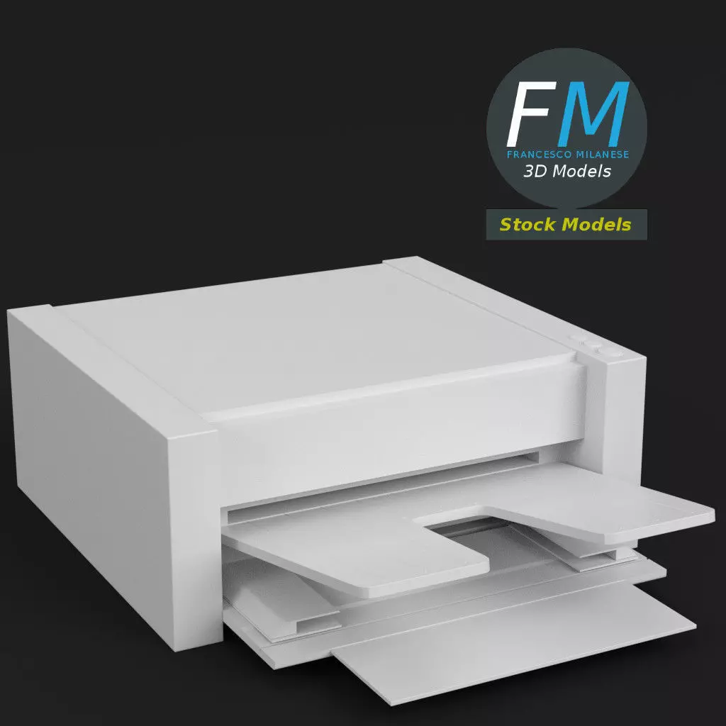 Printer 1 3D model_0