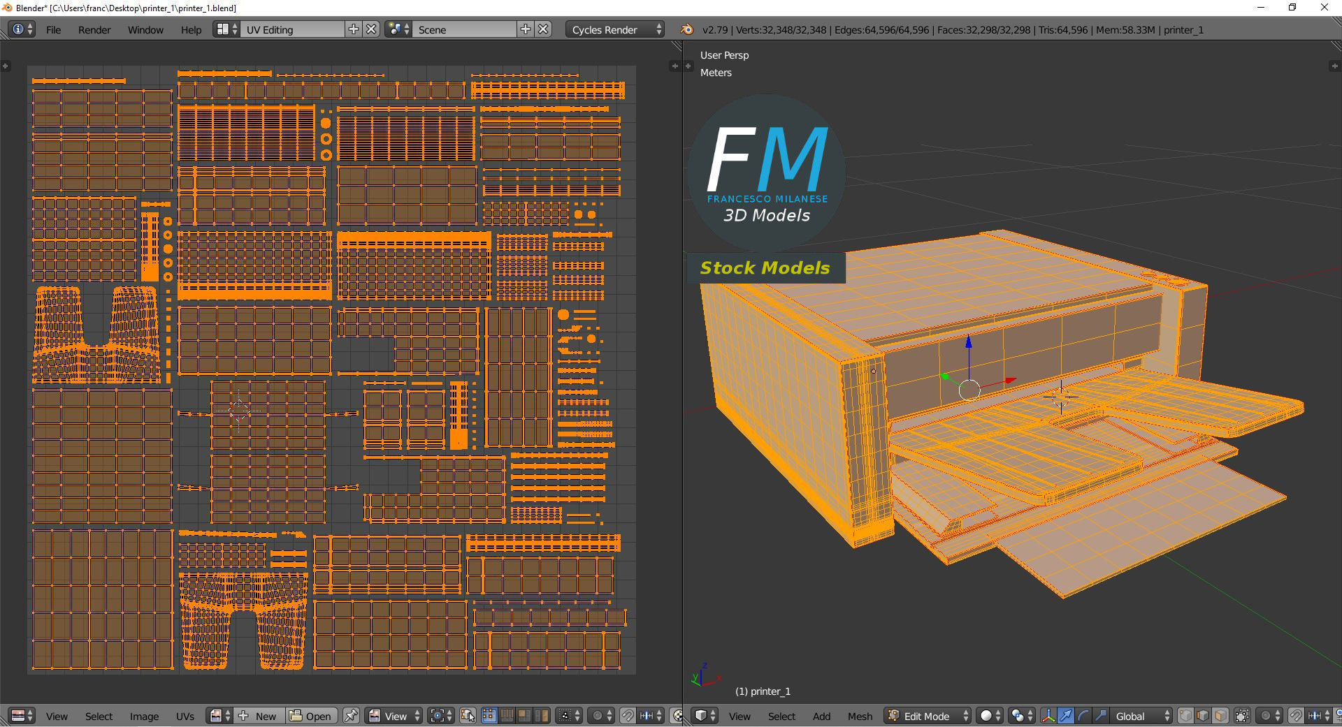 Printer 1 3D model_10