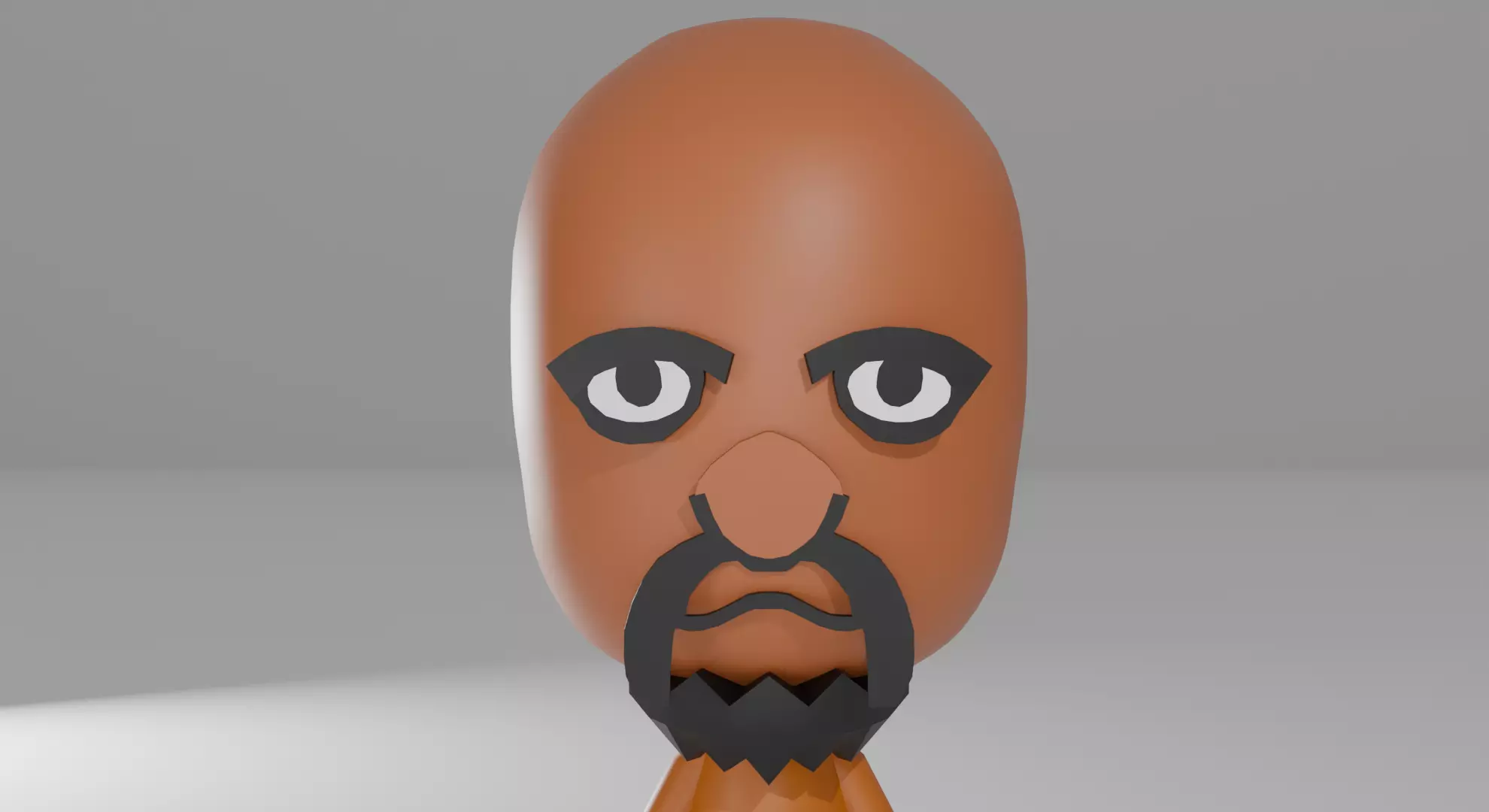 Matt wii character from Nintendo Free low-poly 3D model_4
