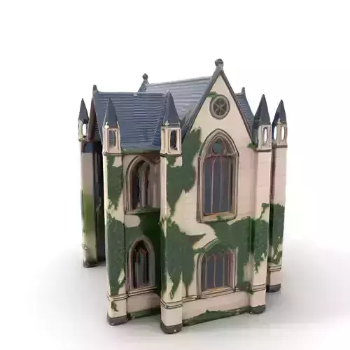 Gothic IvyClad House model pack