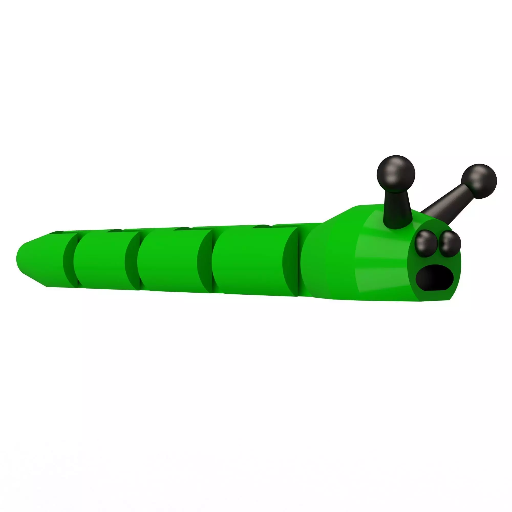 Snail Cute Flexi Articulated Free 3D model