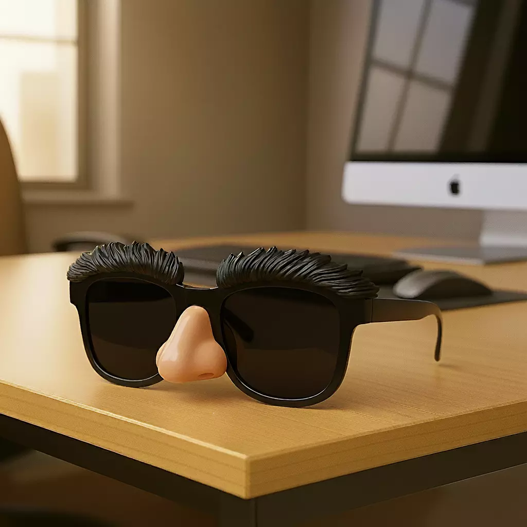 disguise glasses 3D print model_0