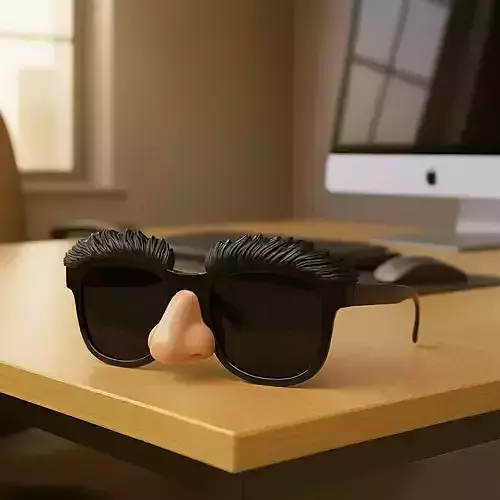 disguise glasses 3D print model disguise glasses 3D print model