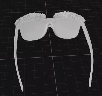disguise glasses 3D print model_1