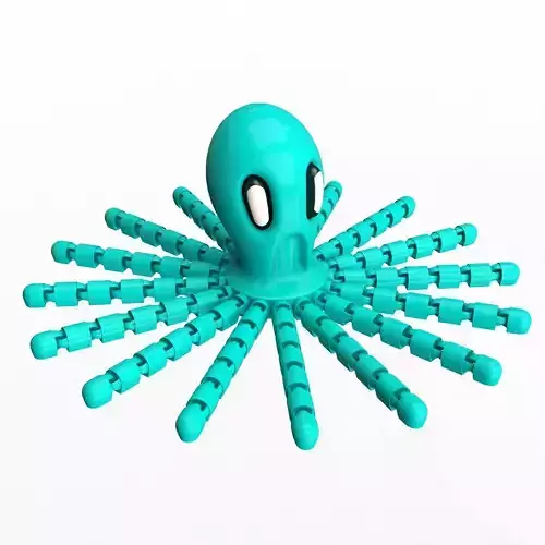 Octopus 01 Cute Flexi Articulated