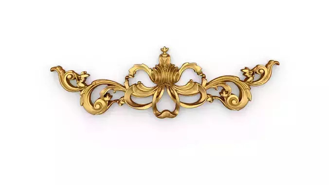 Classic decor ornament carved 75