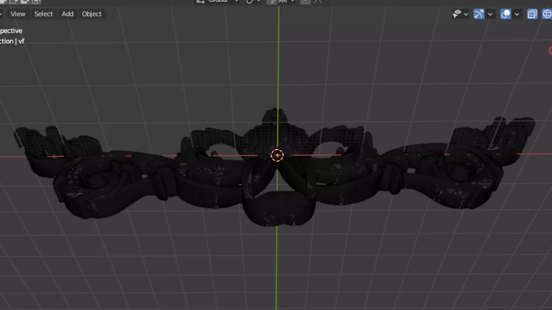 Classic decor ornament carved 75 3D model_6